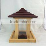Wooden Bird Feeder in Factory /Gazebo Pet Feeder thumbnail-2
