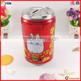 Cute Round Money Bank Tin Box