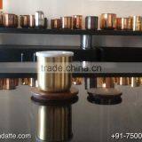 Copper Cup Matte Brass Candle Jar With Lid thumbnail-2