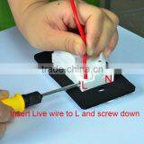 High-End 4.2A USB Receptacle, Four 2.4A USB Charging Outlets 4.2AMP/21W Total With Wall Plate thumbnail-5