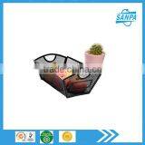 Kitchen Sundry Storage Metal Mesh Basket Desk Organizer thumbnail-1