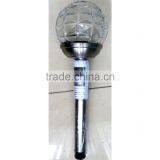 95MM 8-PC PITTED GAZING BALL (PDQ) Solar Pathway Stake Light thumbnail-2