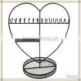 Hot Sale Heart Design Metal Wire Display Stand thumbnail-1