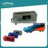 Toprank Custom Logo Printed 600D Polyester Shoe Storage Bag Foldable Travel Shoe Bag Organizer With Strap thumbnail-1