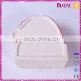 Hat Desgin Ceramic Christmas Decoration Cookie Box thumbnail-6