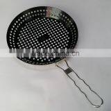 Non-stick Iron Square Grill Bbq Basket thumbnail-5