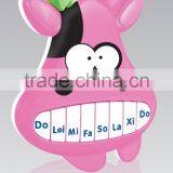 2015 Hot Sale Electronic Educational Musical Instrument Lovely Cow Shape Keyboard for Kids/keyboard Learning Machine Toys thumbnail-2