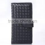 China Manufacture Custom Leather Wallet Horizontal and Vintage Mens Wallet thumbnail-1