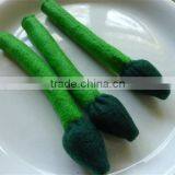 2017 Felt Asparagus Felt Food for Kids Made in China