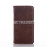 High Quality Crazy-horse PU Card Bumper/pocket Cell Phone Case for Sony thumbnail-2