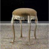 Antique European Style Gold Leaf Stool thumbnail-2