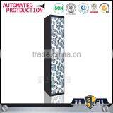 Metal Cabinet Single Door Clothes Locker Steel Wardrobe thumbnail-3