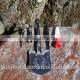 Top Brand Multi-function Outdoor Sport Tools With Shovel Knife Hoe Digger Flashlight thumbnail-1