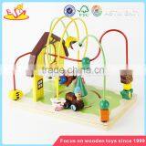 Wholesale Best Toddlers Wooden Bead Maze Toy Educational Games Wooden Kids Bead Maze Toy W11B141 thumbnail-2