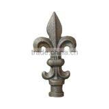 Ornamental Cast Iron Spear Point Finial for Decorative Fence thumbnail-3