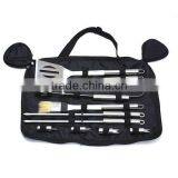 BQ-0031 / 10 Pcs Stainless Steel Handle Bbqs thumbnail-1