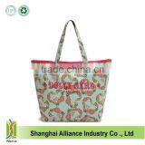 Wholesale Nylon Full Printing Customized Logo Eroupe Style Tote Bag thumbnail-1