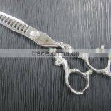 YF3607 12teeth Professional Dragon Hair Salon Cutting and Thinning Scissors