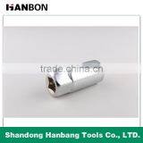 1/2" Dr. Metric Mirror Surface Cr-V 6Point Socket thumbnail-4