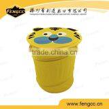 2016 Hot Sale Promotion Foldable Polyester Tiger Animal Toy Laundry Basket thumbnail-1