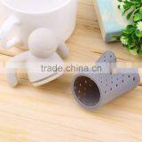 Unique Cute Tea Strainer, Silicone Tea Infuser Filter Teapot Teabags for Tea & Coffee Drinkware Free Shipping thumbnail-3