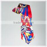 Top Quality Fashion Pattern Design Digital Printed Silk Tie thumbnail-1