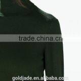 Woolen Sweater Designs for Ladies,choker High Collar Sweater or Women With Cotton , Colorful Knitted Sweater thumbnail-4