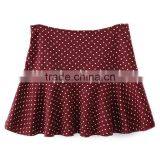 Ladies' Fashion Polyester Print Ruffle Bottom High Quality Direct Manufacturer Hawaii Party Skirt thumbnail-3