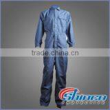 Dark Blue Aramid Coverall With Reflective Strips for Fire Fighter thumbnail-1