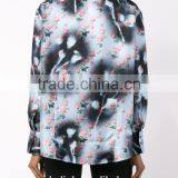 2016 Best Selling Full Floral Print Shirt for Women OEM Service thumbnail-2