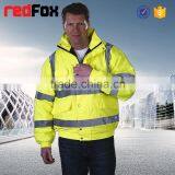 2015 Multi-colored High Visibility Pink Safety Jacket thumbnail-3