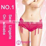 Hot Sale Lace Girls Sexy Sheer Panty Fur Sexy Underwear thumbnail-4