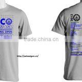 Men Customized Print Tshirts Tean Uniform With Any Design Logo thumbnail-3