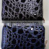 Hot Popular Lady Stylish pu Croco Wallet thumbnail-3
