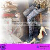New European and American Vintage Leopard Print Pantyhose thumbnail-1