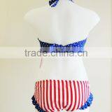 Baby Girls Star Bowknot Top and Stripes Underwear Beach Wear Cover up for Kids thumbnail-2