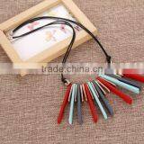 Zm34532a Wholesale Wooden Necklace Simple Classic Jewelry Statement Necklace thumbnail-3