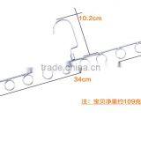 2017 Metal Hanger With Clips thumbnail-2