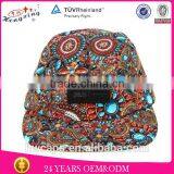 Aztec African Native Mens Womens Wholesale 5 Panel Hats thumbnail-3