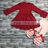 Girls Boutique Valentines Sets Valentine Outfits Girls Sweet Girl Clothing Wholesale Children's Boutique Clothing Ruffle Clothe thumbnail-1