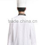 Juqian Cheap Long Sleeve White Chef Coat Chef Uniform Sets With High Hat thumbnail-5