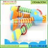 Baby Crib Stroller Rattle Plush Toy Plush Newborn Baby Hanging Ring Bell for Bed thumbnail-6