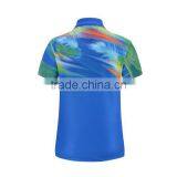 Factory Directly Custom Collar T Shirt Printed Dry Fit Polo T Shirts For Women thumbnail-2
