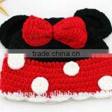 Crochet Baby Hat Infant Cute Hot Sale Custom High Quality New Fashion Hat Toddler Crochet Hat for Sale thumbnail-5
