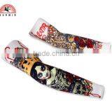 High Quality Custom Sublimation UV Sun Protection Lycra Arm Cool Sleeves thumbnail-4