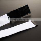 Canvas Belt Waistband Black White thumbnail-2