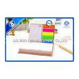 Multi Color Hardback Rectangle Cute Sticky Notes 100*75mm 100page