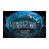 Outdoor Scenic 4D 5D 6D 7D XD Movie , Ball / Globular 360 Degree Screen 4D Theater System