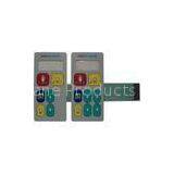 PET Custom Waterproof Flexible Graphic Overlay With 3m Adhesive