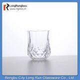 LongRun Machine Made Pattern Glass 8oz Drinking Glass Tumbler thumbnail-1